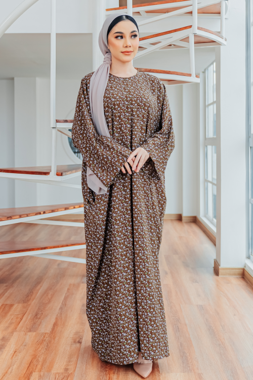 KAFTAN QASEH - UMMU BROWN