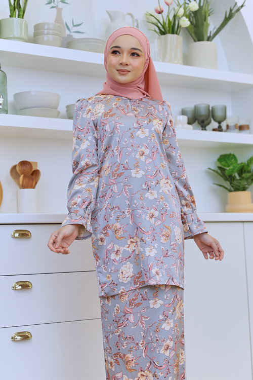 KURUNG LUMIERE - CLAUDIA IN BLUEISH GREY