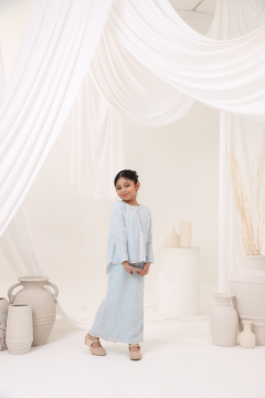 KURUNG EMBRACE KIDS - CHLOE IN BABY BLUE