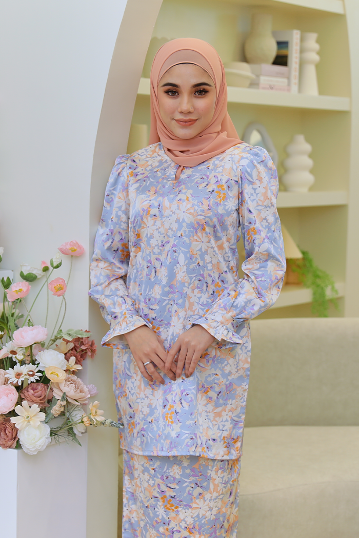 KURUNG LUMIERE - CECILY IN POWDER BLUE