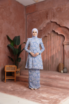 KURUNG FLORENCE - ASTER DENIM BLUE
