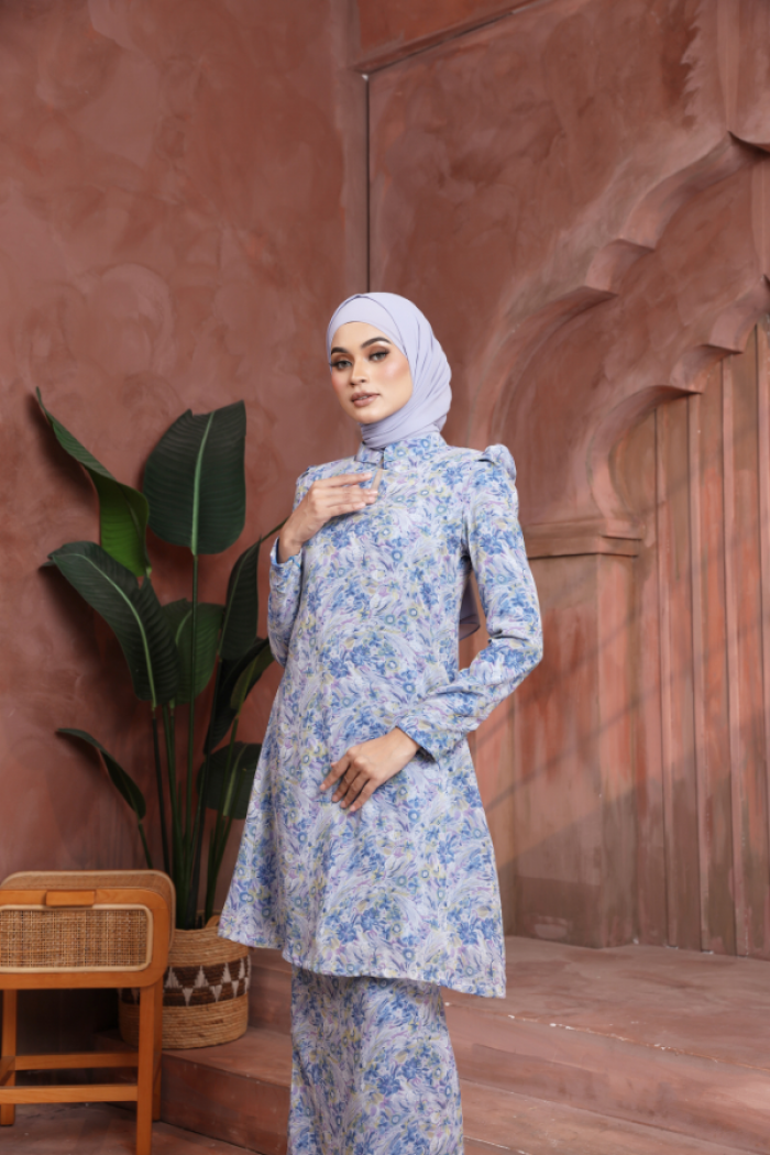 KURUNG FLORENCE - ASTER DENIM BLUE