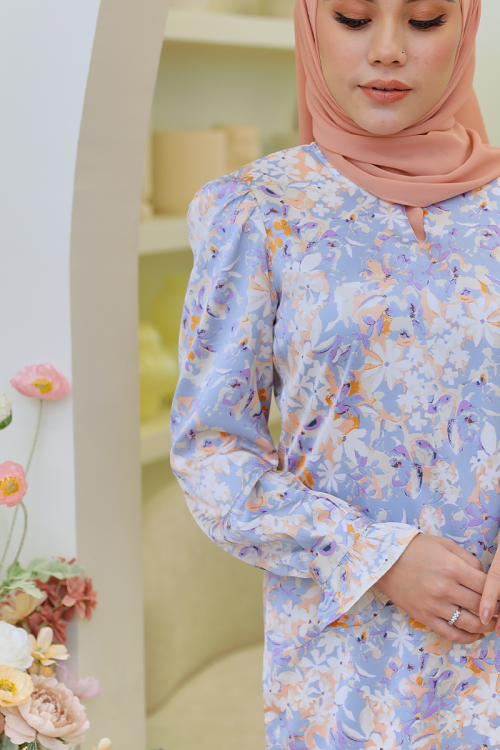 KURUNG LUMIERE - CECILY IN POWDER BLUE