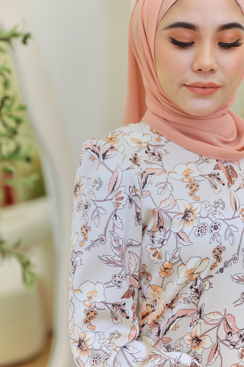 KURUNG LUMIERE - CLAUDIA IN SILVER GREY