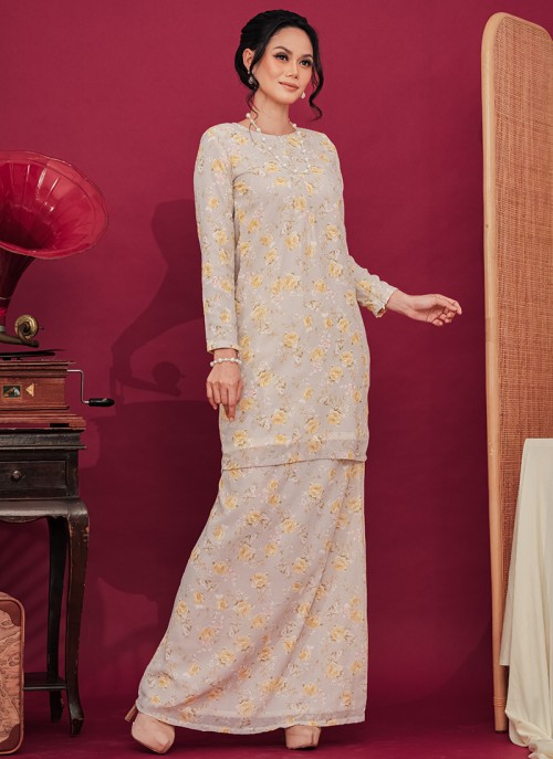 KURUNG FLORAL - AKASIA