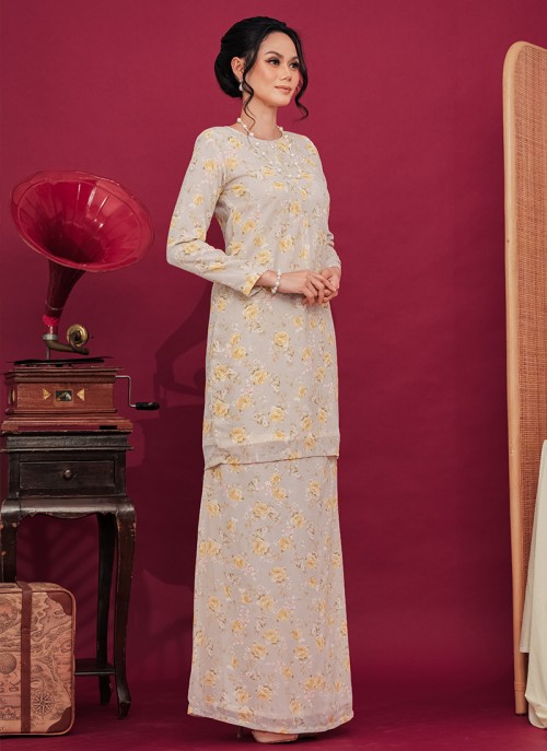 KURUNG FLORAL - AKASIA