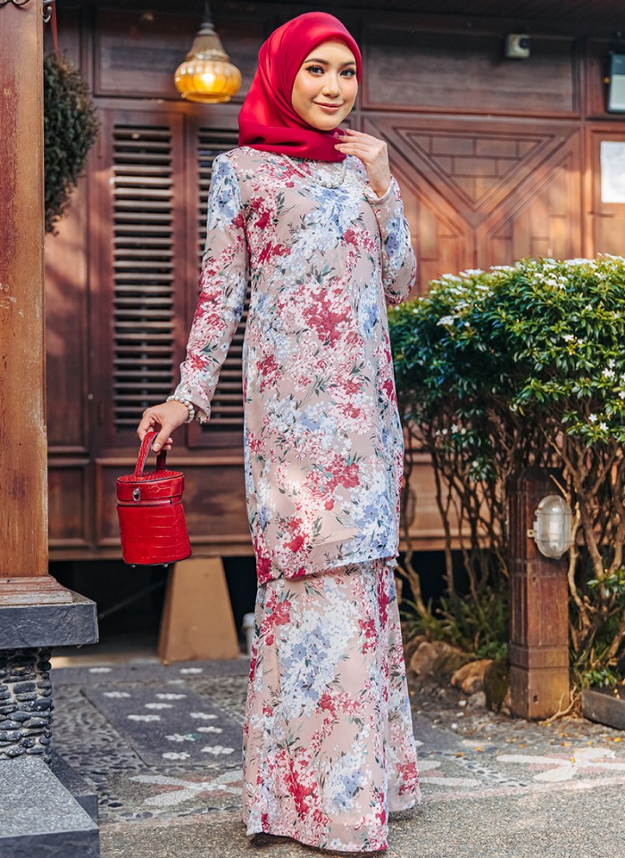 KURUNG FLORAL - CLOVER