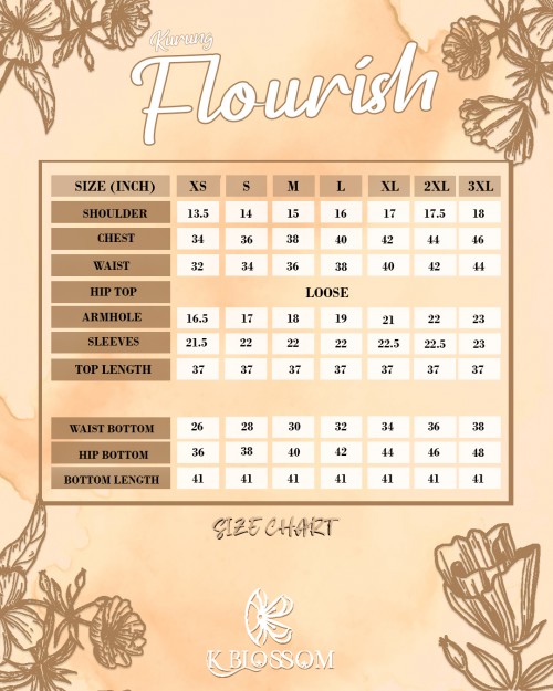 KURUNG FLOURISH - KELLY